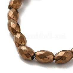 Fili di perline di ematite sintetica magnetica elettrolitica elettrolitica&nbsp;G-P518-02I
