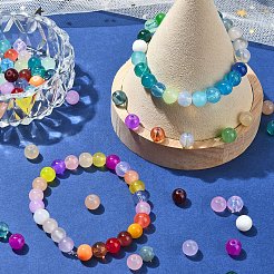 Glas Runde Perlen&nbsp;DGLA-YW0001-26