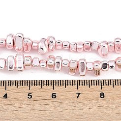 Mit Backlack galvanisierte synthetische nicht magnetische Hämatitperlenstränge&nbsp;X-G-H072-D01-01B