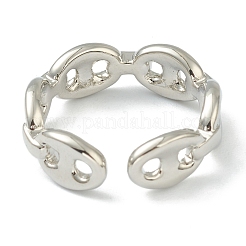 Anelli gemelli in ottone&nbsp;RJEW-L100-011P
