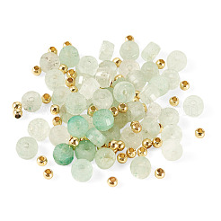 50 perlina di quarzo fragola verde naturale&nbsp;G-TAD0001-11