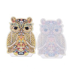 5d bricolage hibou motif animal diamant peinture crayon porte-gobelet ornements kits&nbsp;DIY-C020-03