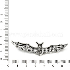 Große Anhänger aus Halloween-Emaille-Legierung&nbsp;ENAM-L050-01AS-02