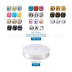 DIY Kindertag Geschenk Stretch Armbänder Kits&nbsp;DIY-CW0001-02