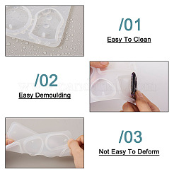 Diy Anhänger Silikonformen&nbsp;DIY-TA0005-19