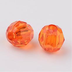 Perles en acrylique transparente&nbsp;DB8mmC-08