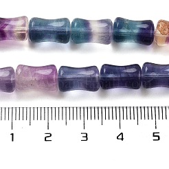 Fluorit natürlichen bunten Perlen Stränge&nbsp;G-H051-B01-01