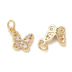 Shegrace Messing-Anhänger mit Pavé-Fassung aus klaren Zirkonia&nbsp;XGRQ3Q824-628G-C