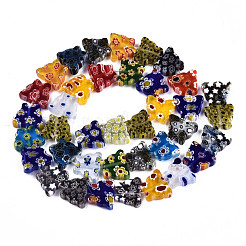 I lampioni millefiori fatti a mano fungono da filo&nbsp;LAMP-S191-21