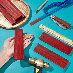 Rechteckiges Holz-Bastelzubehör&nbsp;DIY-WH0591-304B