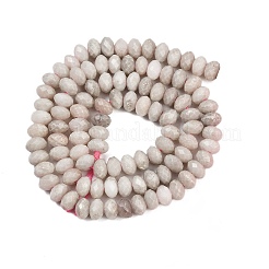 Natürliche rosa Opalkorne Stränge&nbsp;G-RM2025-C44-4x6mm