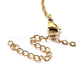 Collares con colgante de botella de perfume de piedra mixta natural y sintética facetada que se puede abrir para mujer&nbsp;NJEW-F296-02G