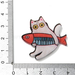 Pendentifs acryliques imprimés&nbsp;AC-CBADA31-03