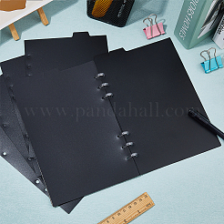 Feuilles intercalaires pour carnet de notes à reliure à disque en plastique PVC&nbsp;KY-WH0036-121B-01