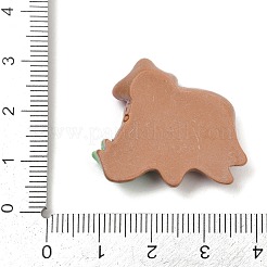 Undurchsichtige Harz-Cabochons mit Motiv „Stoßstange“&nbsp;LS-RESI-R463-01E