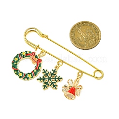 Weihnachtsbroschen aus Eisen für Kiltnadeln&nbsp;JEWB-BR00167