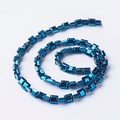 Pvd vuoto placcatura elettrodeposizione fili di perle di ematite sintetica non magnetica&nbsp;G-F534-I02