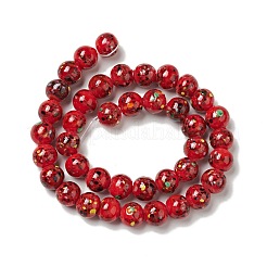 Fatto a mano perle di vetro filo&nbsp;LAMP-C008-02I