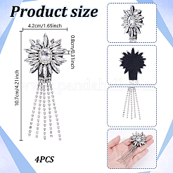 Parches de ropa de vidrio&nbsp;LS-PATC-WH0028-026E