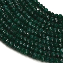 Chapelets de perles en jade blanc naturel teinté&nbsp;GG-CBAF9EE-A15-3x4mm