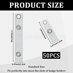 50 sangle porte-badge en PVC&nbsp;FIND-CP0003-14A