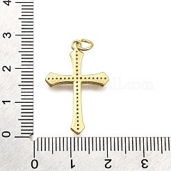 Ottone micro spianare pendenti zirconi&nbsp;KK-Z100-29G