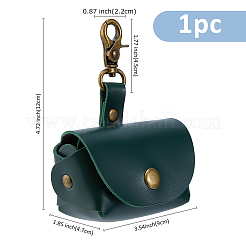 Marsupi porta fedi nuziali in pelle PU per animali domestici&nbsp;AJEW-WH0270-935A