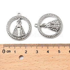 Legierung rhinestone-anhänger&nbsp;FIND-B051-04P