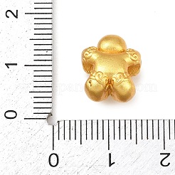 Perles européennes en laiton et émail de Noël&nbsp;KK-F922-03E-G