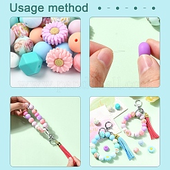 DIY Schlüsselbund machen Kits&nbsp;DIY-YW0012-57