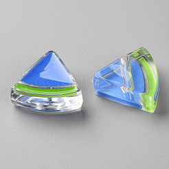 Transparenten Lack Acryl-Perlen&nbsp;LS-TACR-S155-001K