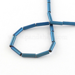 Rohr galvanisieren unmagnetische synthetischen Hämatit Perlenstränge&nbsp;G-S203-26B