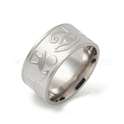 Fingerringe aus 304 Edelstahl für Damen&nbsp;LS-RJEW-F195-04P