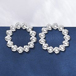 Ohrstecker aus 304 Edelstahl für Damen&nbsp;EJEW-K306-18P