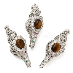 Pendentifs en pierres précieuses mixtes naturels et synthétiques&nbsp;G-F776-01P