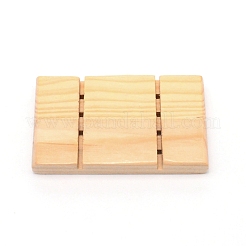 Porte-savon en bambou&nbsp;DJEW-WH0037-41