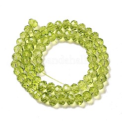 Perles de verre de peinture de cuisson transparente&nbsp;X1-DGLA-A034-T8mm-D05
