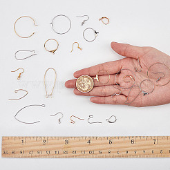 Kit di accessori per orecchini in ottone&nbsp;KK-SC0001-33