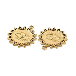 Pendentifs en acier inoxydable 304 avec placage ionique (IP) et montures en strass&nbsp;STAS-B032-35G