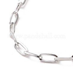 Bracciale a catena in acciaio inossidabile 304 anti-ossidazione per uomo e donna&nbsp;BJEW-E031-05E-P