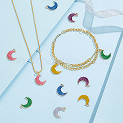 48pcs 6 pendentifs en alliage de couleurs&nbsp;FIND-GA0008-21