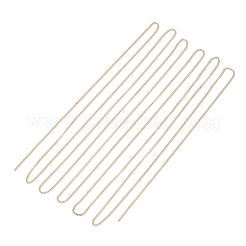 Diy Messing-Kettenverlängerungs-/Endketten-Herstellungskits&nbsp;DIY-FS0005-61RG