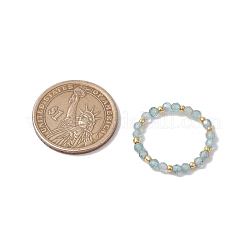 Anelli elastici con perline di apatite naturale per le donne&nbsp;RJEW-JR00868-03