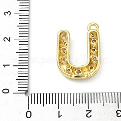 Pendentifs en laiton zircon cubique transparent&nbsp;KK-I476-02G-U