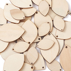 DIY-Sets zur Herstellung unfertiger Ohrringe aus Holzanhängern&nbsp;DIY-YS0001-16