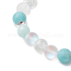Bracelets à breloques en acier inoxydable 304&nbsp;BJEW-JB12878