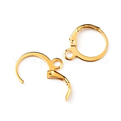 Messing Creolen Zubehör&nbsp;FIND-WH0125-13G