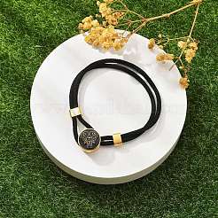 Pulseras de múltiples hilos con cordones de nailon de constelación&nbsp;BJEW-U016-01A-05