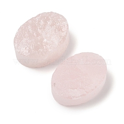 Rosa naturale cabochon di quarzo&nbsp;G-K338-38A-02