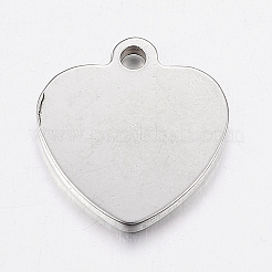 Pendentifs texturés en acier inoxydable 304 anti-ternissement&nbsp;STAS-G172-39P